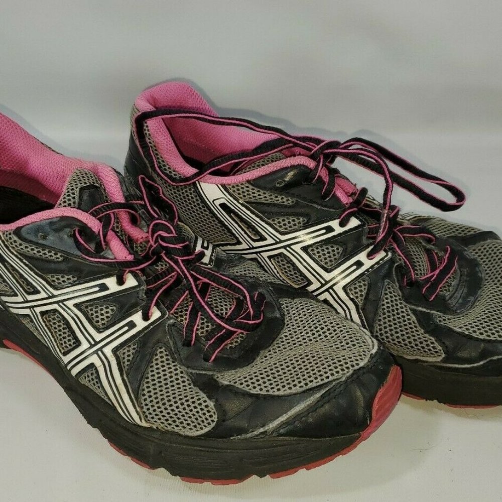 Asics GLS Women's Black Pink Gray Running